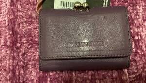 NEW STICKS AND STONES blarritz wallet in shadow purple